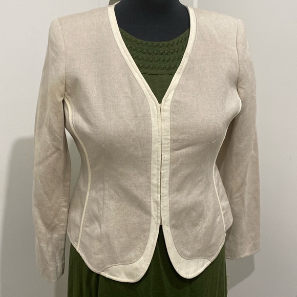 Harve Benard Jackets & Blazers - NWT Harve Benard Linen Blazer |Size 12P
